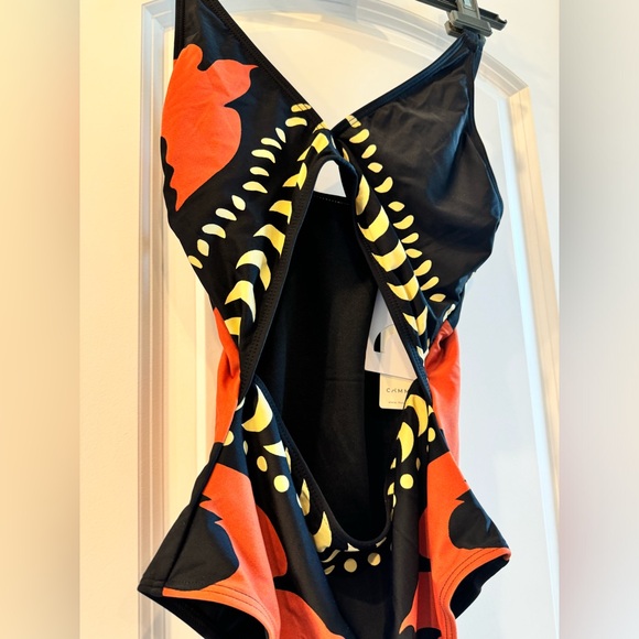 Commense Bird Print Mesh Cover Up Maxi Skirt and Bodysuit NWT Sz Small - Picture 6 of 11